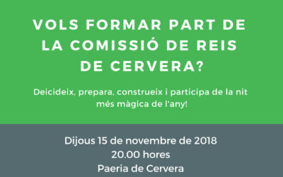 “Vols formar part de la Comissió de Reis?”