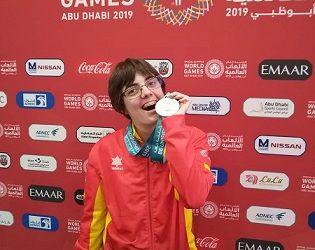 Vero Torra, plata als Special Olympics Abu Dhabi 2019