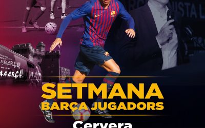 Week Barça players in Cervera