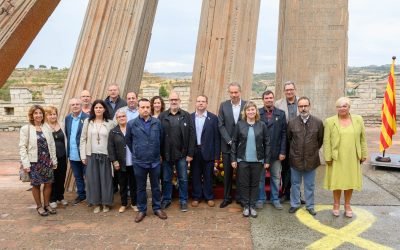 Monument to commemorate the Day of Catalonia