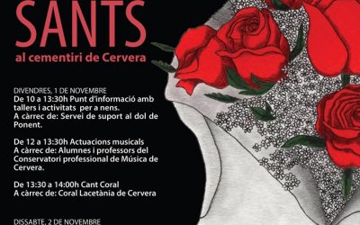 Activities at All Saints Cemetery Cervera