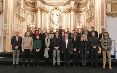 The auditorium of the University hosts the Institutional Committee of the Network of Museums of Lleida and Aran