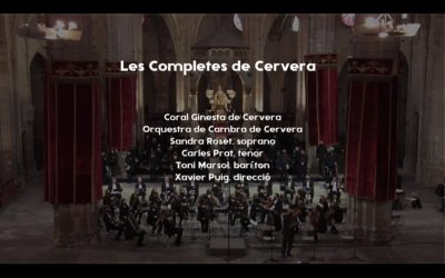 Audience success of the broadcast of the Completes de Cervera