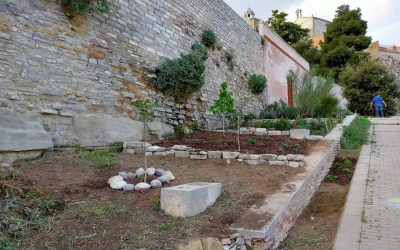 Cervera aménage le jardin du Portal dels Pous