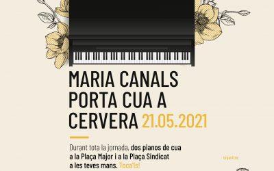 “La porte de queue Maria Canals… à Cervera 2021”