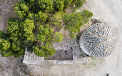 Treballs d’excavació al jaciment arqueològic de Sant Pere el Gros