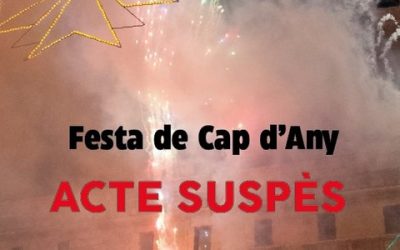 Suspensió de la Festa de Cap d’Any