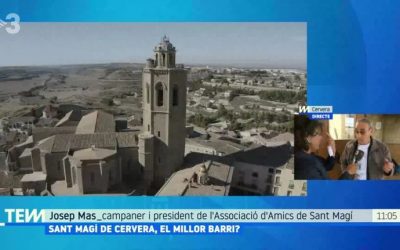 El nucli antic de Cervera, candidat a millor barri de Catalunya