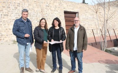 Cervera presenta el projecte de rehabilitació i posada en valor del castell per a usos turístics