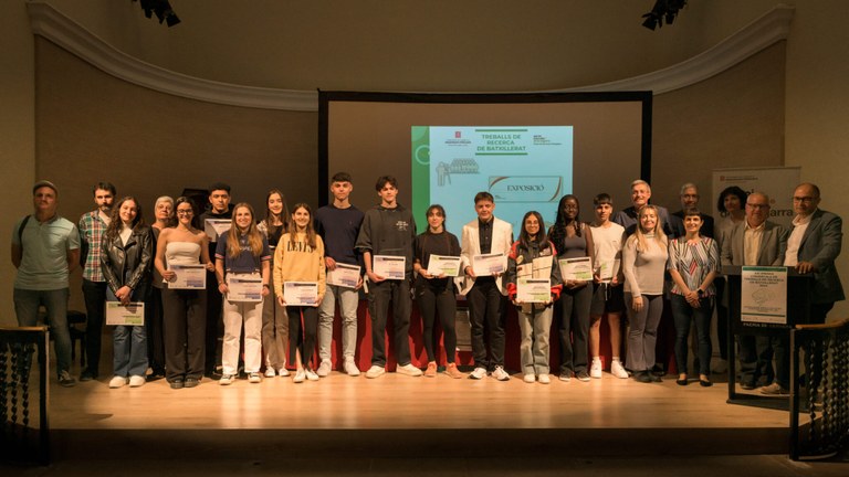 El Servei Educatiu de la Segarra lliura els premis als treballs de recerca per a l’alumnat de Batxillerat