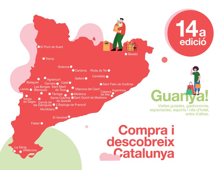 Cervera participates in the "Buy and discover Catalonia" campaign