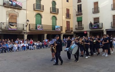 Cervera celebra Corpus amb la sortida del seguici festiu de la ciutat