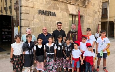 Cervera recibe el agua “milagrosa” de Sant Magí