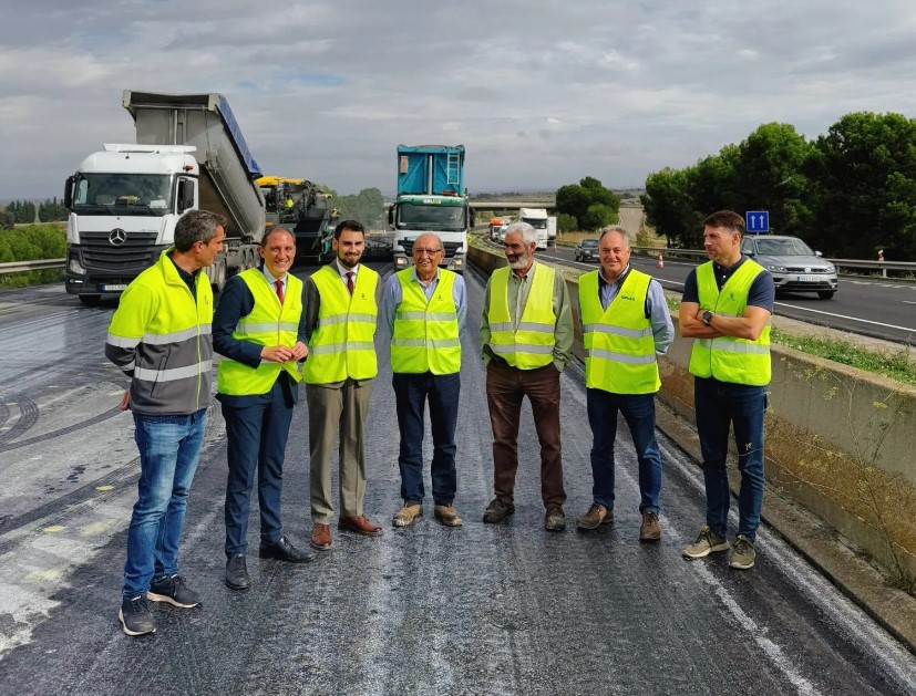 Transports completes the works at the motorway junction