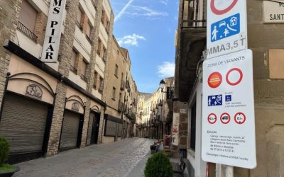 Entra en vigor el nou sistema de control d’accés de vehicles al carrer Major