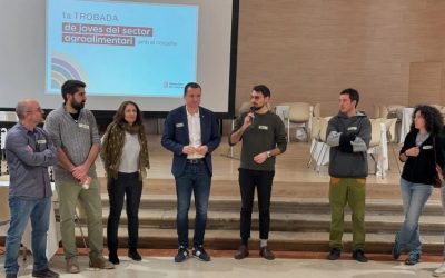 Cervera accueille la 1ère Rencontre des jeunes du secteur agroalimentaire avec le conseiller Òscar Ordeig