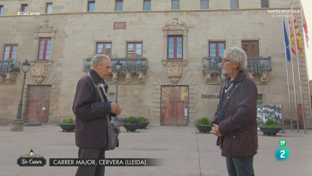 Cervera, Protagonista en el programa "De Street" de Tve Catalunya