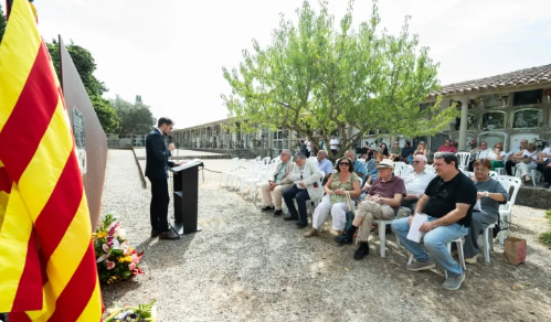 Cervera conmemora los 18 años de la dignificación de la fosa común
