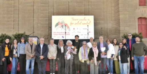 Cervera va reivindicar els vincles comunitaris contra la soledat no desitjada en el Dia Mundial de la Salut Mental